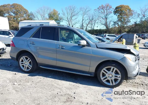 2015 Mercedes-Benz Ml 350 из США, поврежденный, VIN 4JGDA5JB4FA535634